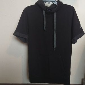 Adidas short sleeve hoodie
